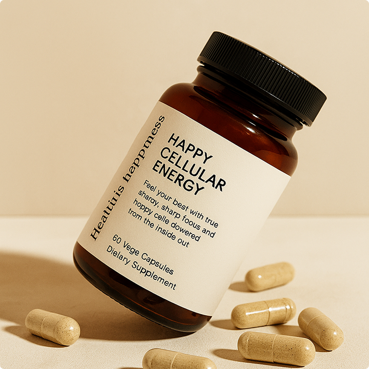 Happy Cellular Energy – Mitochondria &
Brain Boost Supplement